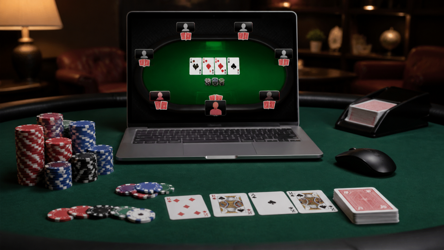 Nuovi Casino Italia: Le Tendenze del Gioco Online da Tenere d’Occhio Poker chips, cards, and a laptop showing an online poker game